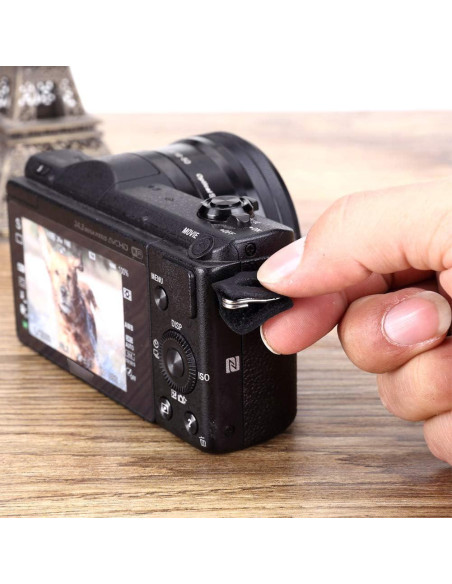 Funda de Cuero VKO para Anillo de Carga de Cámara DSLR SLR