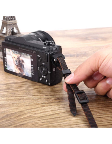 Funda de Cuero VKO para Anillo de Carga de Cámara DSLR SLR