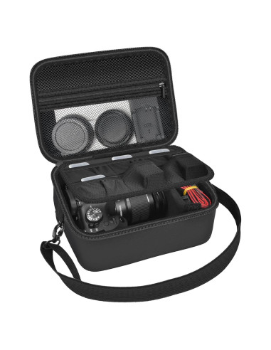 Funda de cámara ALKOO para Canon y Sony - Negro