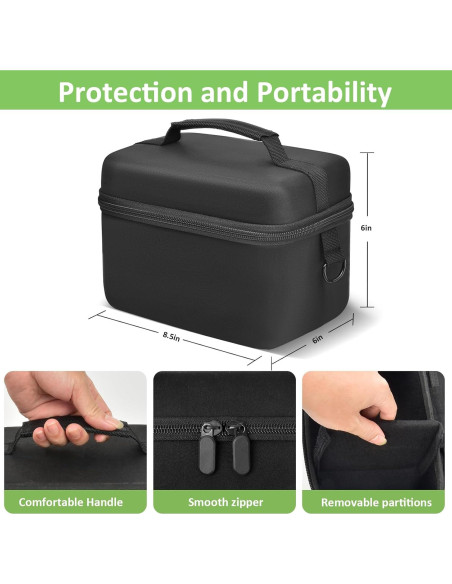 Funda de cámara ALKOO para Canon y Sony - Negro