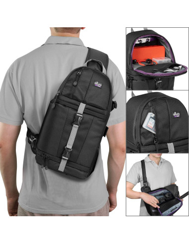 Mochila para Cámara Altura Photo DSLR y Sin Espejo 20L