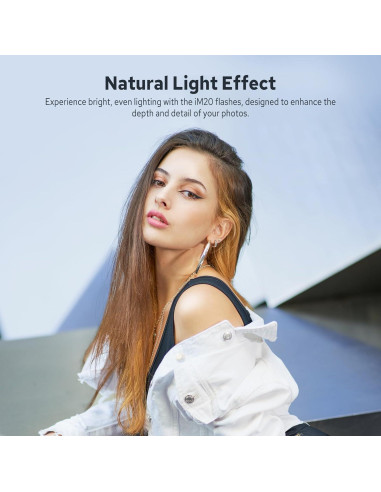 Flash Godox iM20 Mini Speedlite 440 Flashes Batería Litio