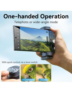 Mango Selfie Stick TELESIN Bluetooth 30cm Control Remoto 2