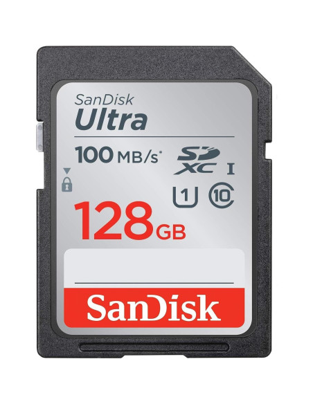 Tarjeta SD SanDisk Ultra 128GB UHS-I para Cámaras Olympus