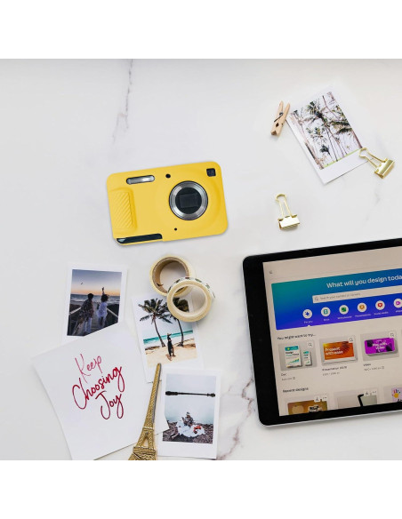 Funda de Cámara Easy Hood para KODAK PIXPRO FZ55 Amarillo