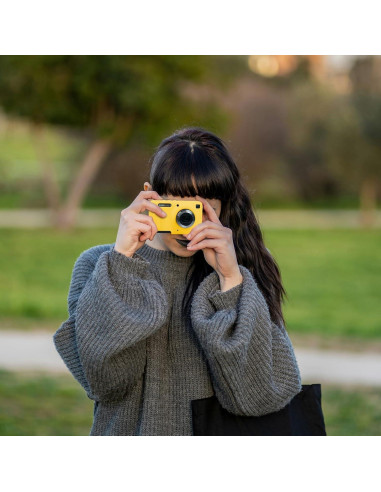 Funda de Cámara Easy Hood para KODAK PIXPRO FZ55 Amarillo