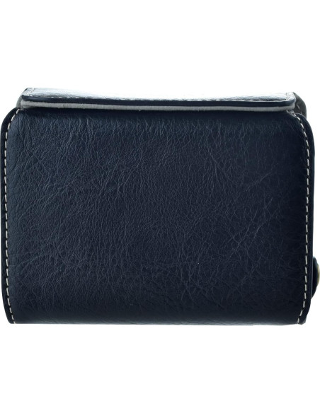 Funda de cámara de cuero PU Rieibi para Ricoh GR III/GR IIIx - Negro