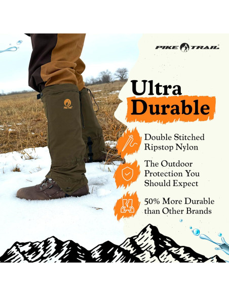 Polainas Ajustables Pike Trail Trekpro - Impermeables Camo