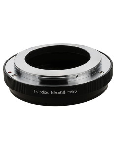 Adaptador Fotodiox para Lentes Nikon Nikkor S a MFT