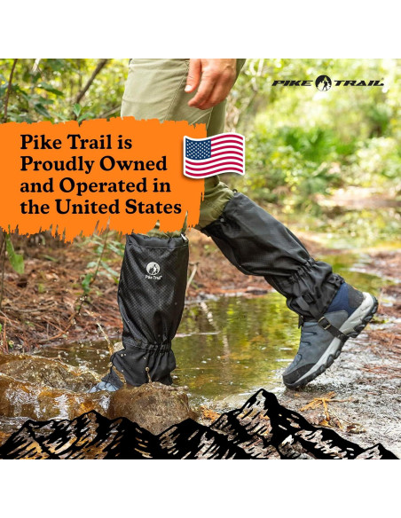 Polainas Ajustables Pike Trail Trekpro - Impermeables Camo