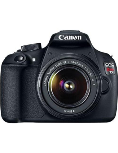 Cámara DSLR Canon EOS Rebel T5 18MP con Lente 18-55mm