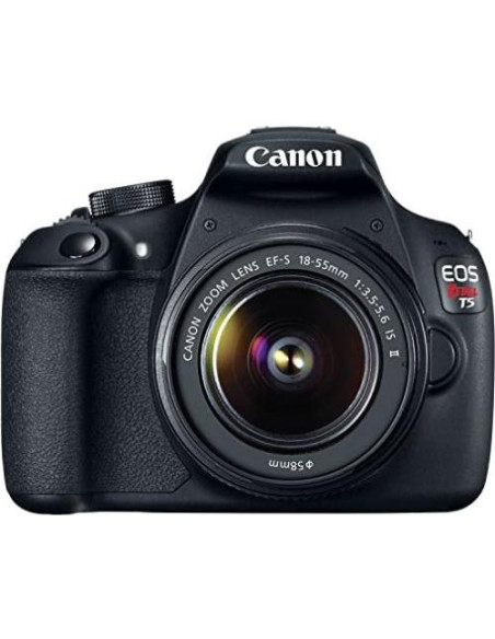 Cámara DSLR Canon EOS Rebel T5 18MP con Lente 18-55mm