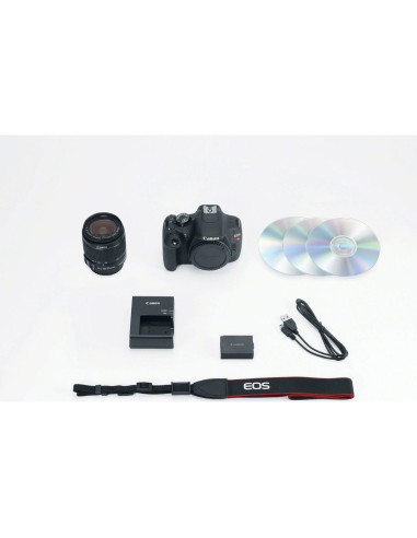 Cámara DSLR Canon EOS Rebel T5 18MP con Lente 18-55mm