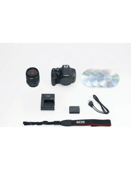 Cámara DSLR Canon EOS Rebel T5 18MP con Lente 18-55mm