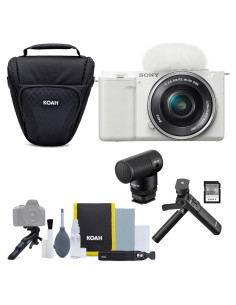Cámara Vlog Sin Espejo Sony Alpha ZV-E10 24.2MP 16-50mm Blanco
