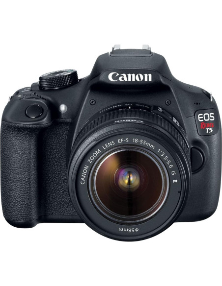 Cámara DSLR Canon EOS Rebel T5 18MP con Lente 18-55mm