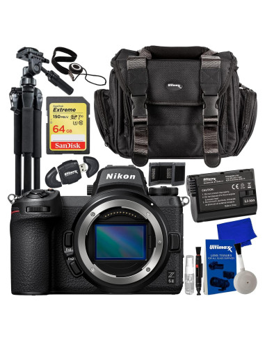 Cámara Sin Espejo Nikon Z6 II + Accesorios Esenciales 21 Piezas