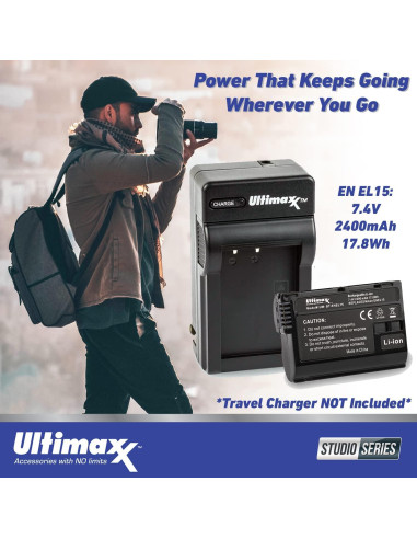 Cámara Sin Espejo Nikon Z6 II + Accesorios Esenciales 21 Piezas