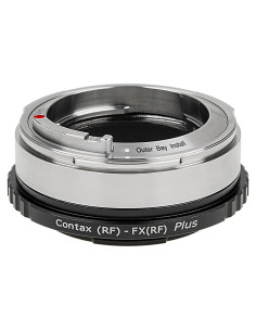 Adaptador de Lente Fotodiox Pro Plus Contax RF para Fujifilm X