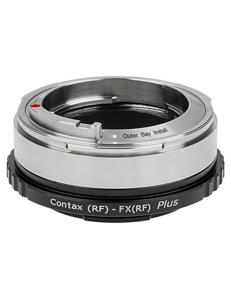 Adaptador de Lente Fotodiox Pro Plus Contax RF para Fujifilm X