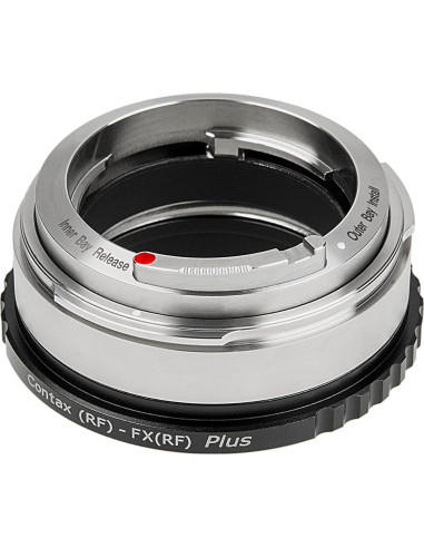 Adaptador de Lente Fotodiox Pro Plus Contax RF para Fujifilm X