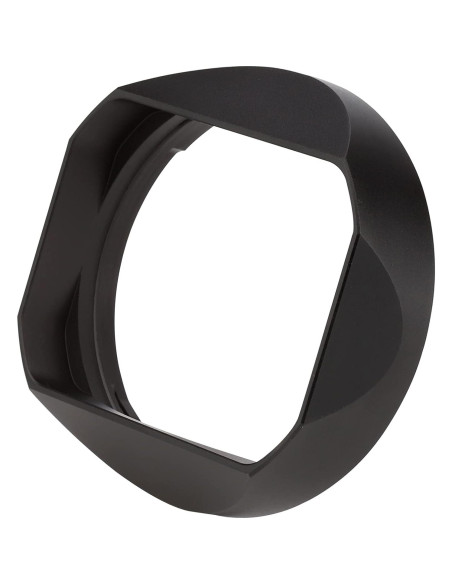 Gorro de lente metálico cuadrado Haoge LH-SM65 para Sigma 24mm y 65mm