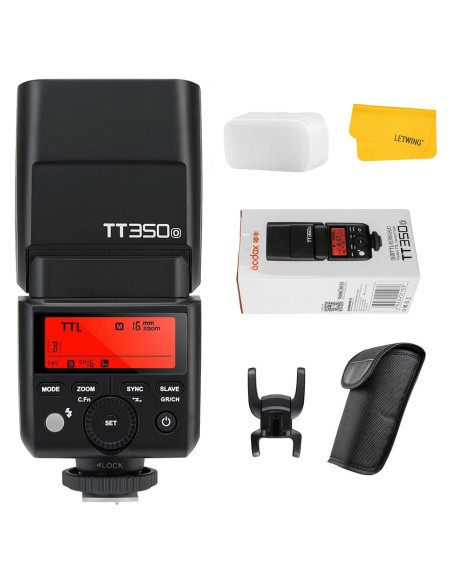 Flash Godox TT350O para cámaras Olympus y Panasonic, TTL 2.4G