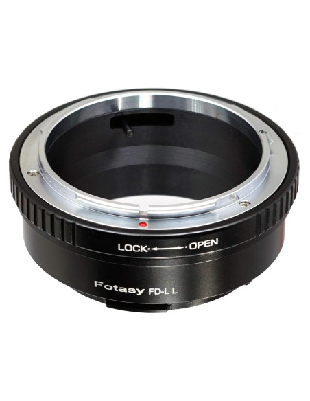 Adaptador de lente Fotasy FD a L para cámaras sin espejo