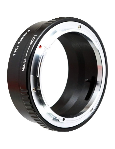 Adaptador de lente Fotasy FD a L para cámaras sin espejo