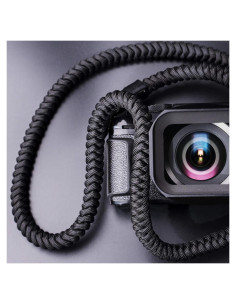 Correa para cámara AQAREA 104 cm negra, soporte 20.41 kg