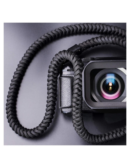 Correa para cámara AQAREA 104 cm negra, soporte 20.41 kg