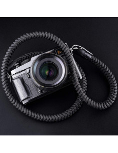 Correa para cámara AQAREA 104 cm negra, soporte 20.41 kg 2