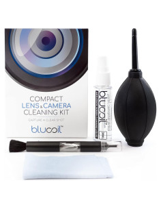 Kit de limpieza de cámara Blucoil con soplador y bolígrafo