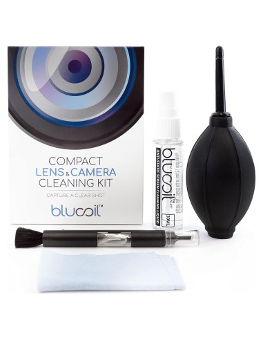 Kit de limpieza de cámara Blucoil con soplador y bolígrafo