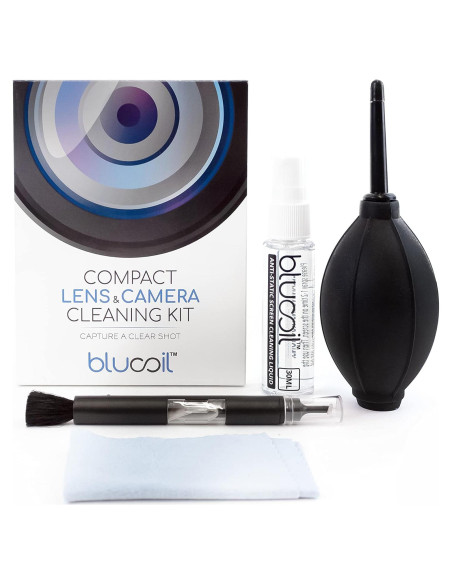 Kit de limpieza de cámara Blucoil con soplador y bolígrafo