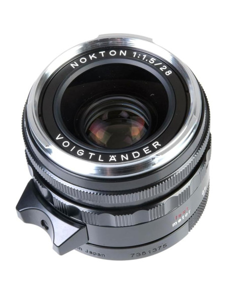 Lente Voigtlnder VM 28mm f/1.5 Nokton Asph II Negra