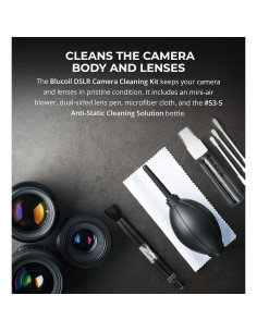 Kit de limpieza de cámara Blucoil con soplador y bolígrafo 2