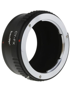 Adaptador de Lente Haoge C/Y a Fujifilm X - Manual, Metal 2
