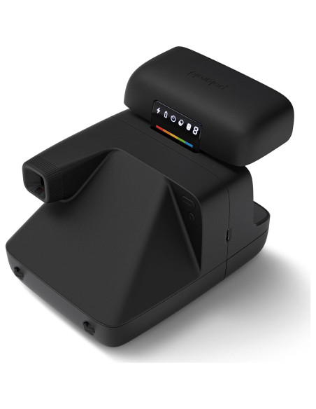 Cámara Instantánea Polaroid Flip + 16 Fotos de Color - Negro