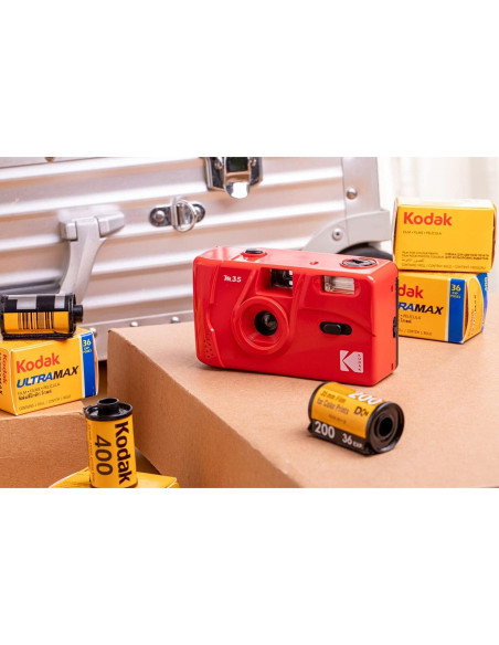 Cámara de película Kodak M35 Reutilizable 35mm Flash Integrado