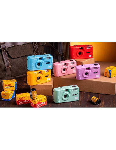 Cámara de película Kodak M35 Reutilizable 35mm Flash Integrado