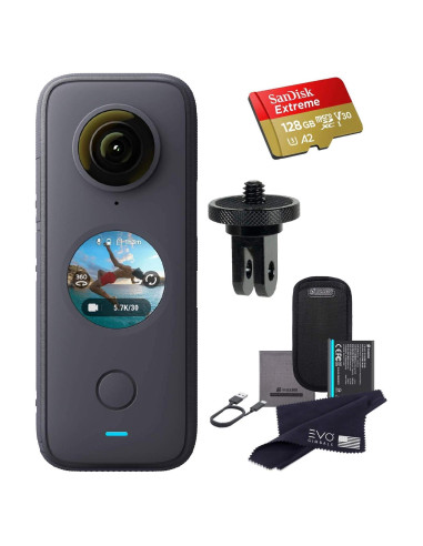 Cámara 360 Insta360 ONE X2 - 5.7K, Estabilización, 128GB