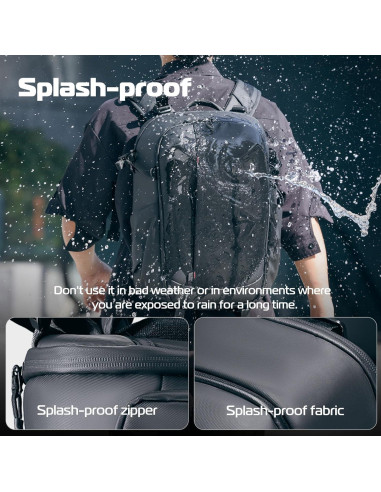 Mochila Profesional ULANZI BP09 para Cámara DSLR y Laptop 16"