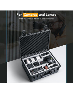 Estuche Duro Impermeable Lykus PVC1 para Cámaras y Drones 2