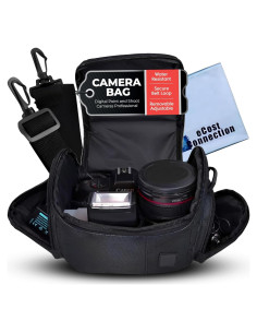 Bolsa de cámara acolchada mediana eCostConnection para DSLR