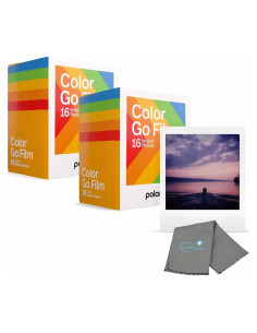 Película Instantánea a Color Polaroid Go, 32 Fotos, 2 Paquetes