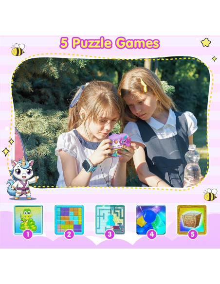 Cámara Instantánea TIATUA S10 para Niños 3 a 14 Años - Púrpura