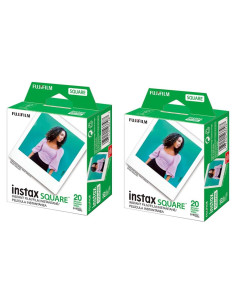 Fujifilm Película Instantánea Color Instax SQUARE - 40 Exposiciones