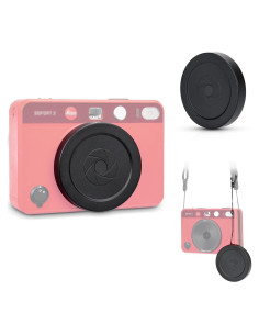 Cubierta de lente magnética Leica Sofort 2 con correa