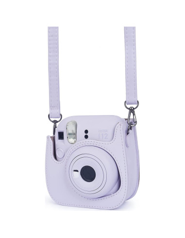 Funda Protectora para Cámara Fujifilm Instax Mini 12/11 - PU Lila